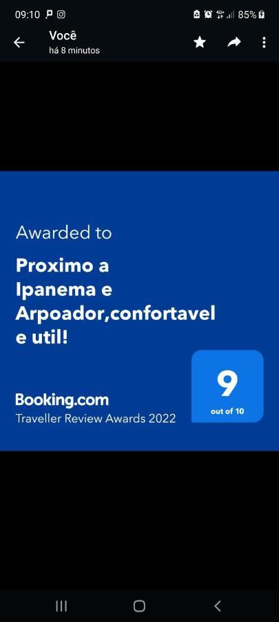 Proximo A Ipanema E Arpoador,confortavel E Util! Apartamento